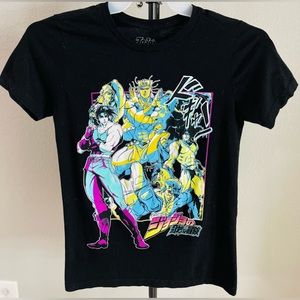 Jojo's Bizarre Adventure Unisex T-shirt Battle Tendency Pillar Size: X-Small